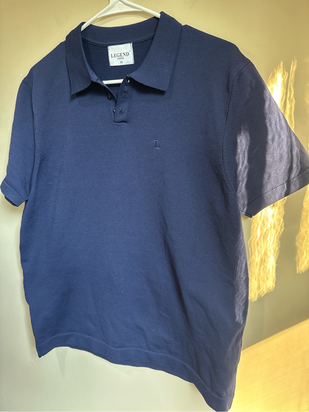 Legend Men's Navy Short-Sleeve Polo
